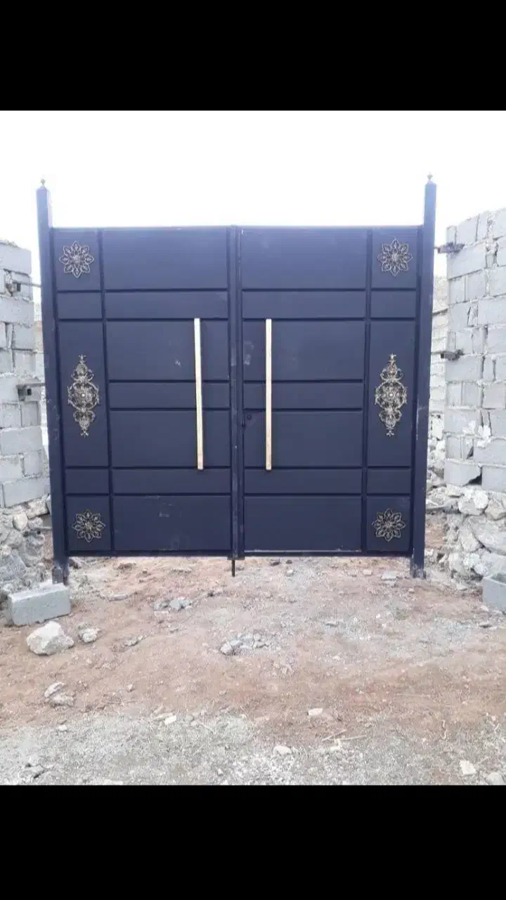 دروازه حیاطی۸۲درب باغی آهنی ویلایی۷۲در پارکینگی۲لت|مصالح و تجهیزات ساختمان|تنکابن, |دیوار