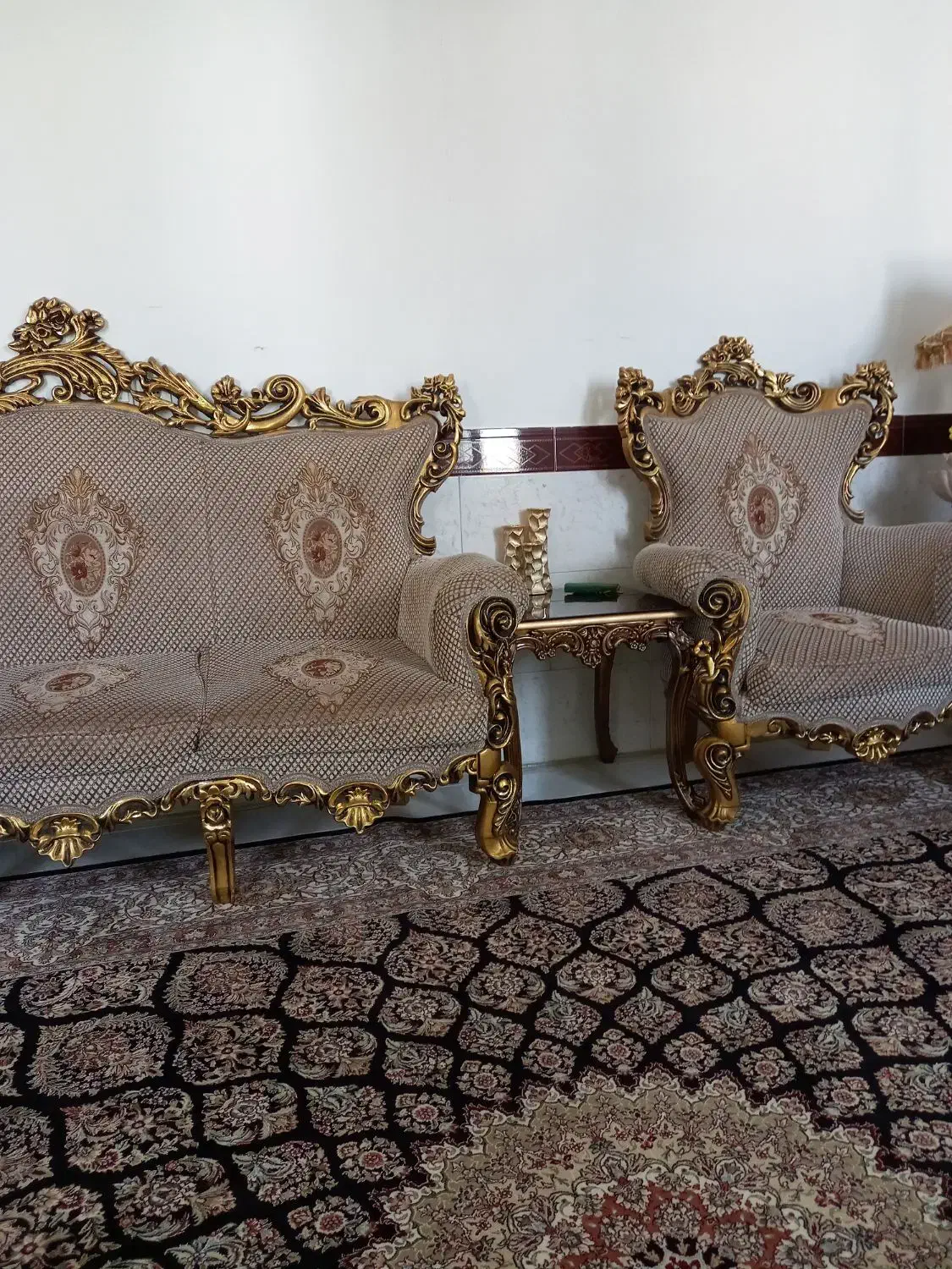 مبل استیل ۹ نفره|مبلمان خانگی و میز عسلی|نظرآباد, نظرآباد|دیوار