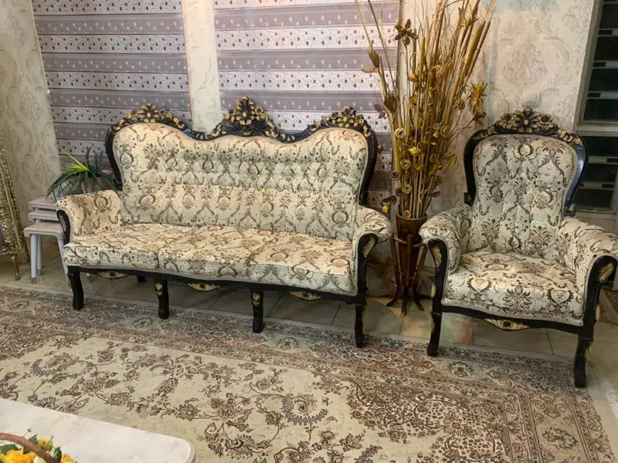 مبل سلطنتی|مبلمان خانگی و میز عسلی|شیراز, شهرک مهدیه|دیوار