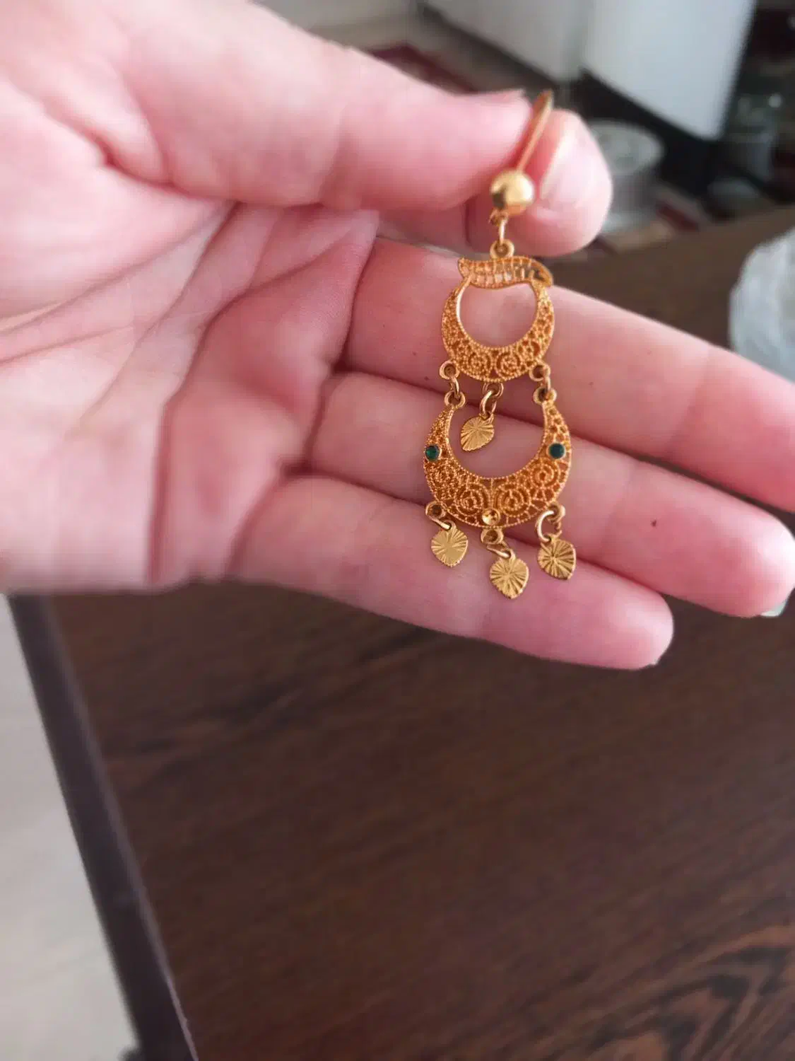 گوشواره رنگ ثابت خلیجی|بدلیجات|کرمانشاه, |دیوار