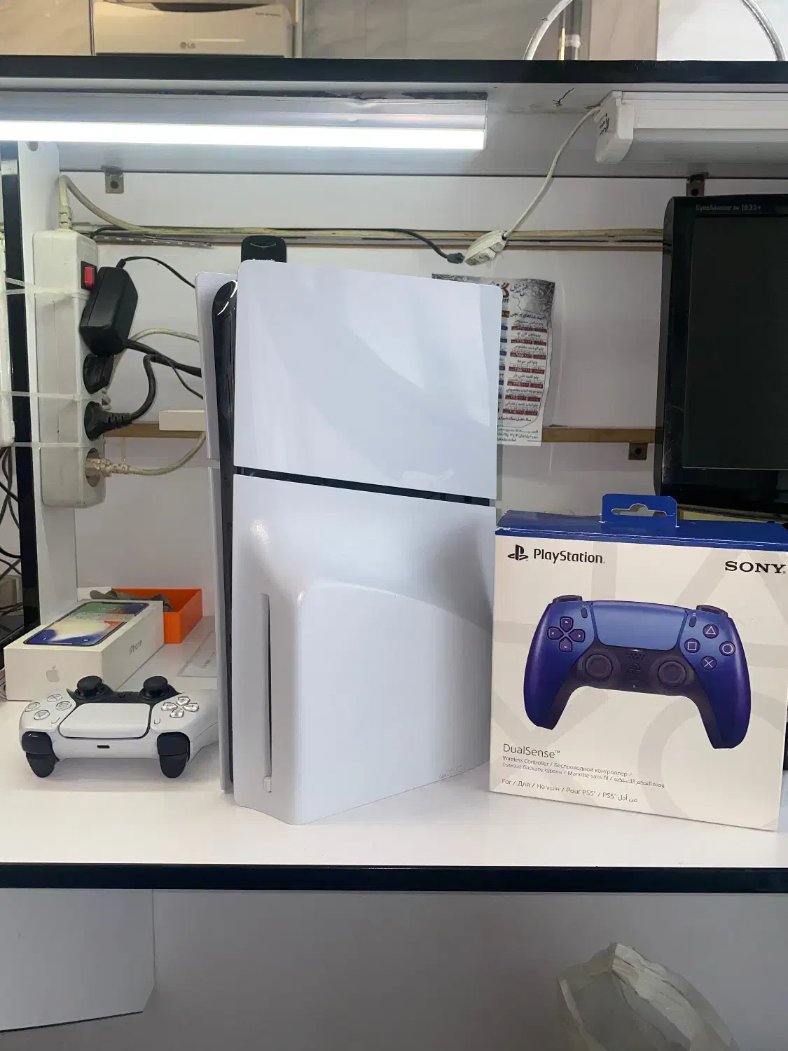 Ps5 slim دو دسته|کنسول، بازی ویدئویی و آنلاین|تهران, مسعودیه|دیوار