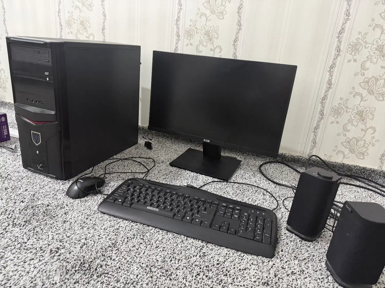 کیس ، مانیتور، موس و کیبورد|رایانه رومیزی|مهر, |دیوار