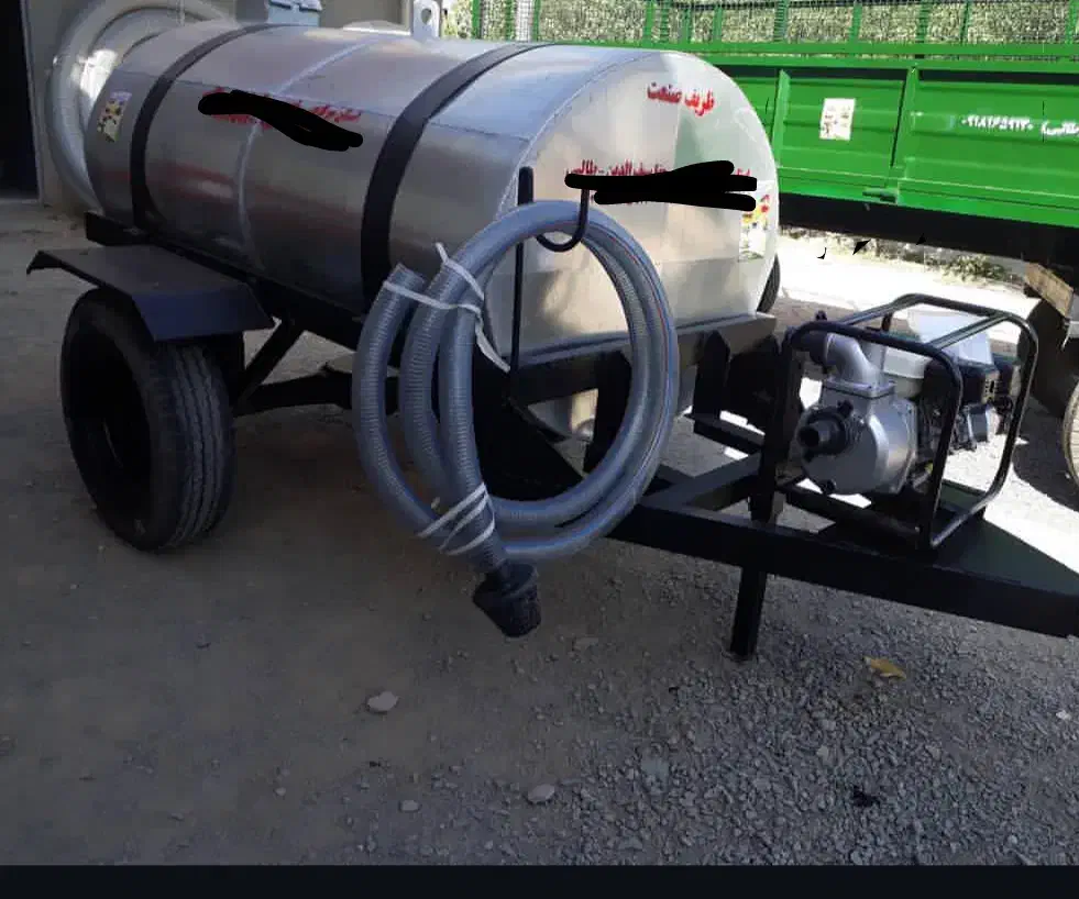 کار با تراکتور گاو آهن شش گلا آبدهی با تانکر بزرگ|خدمات باغبانی و درختکاری|نورآباد, |دیوار