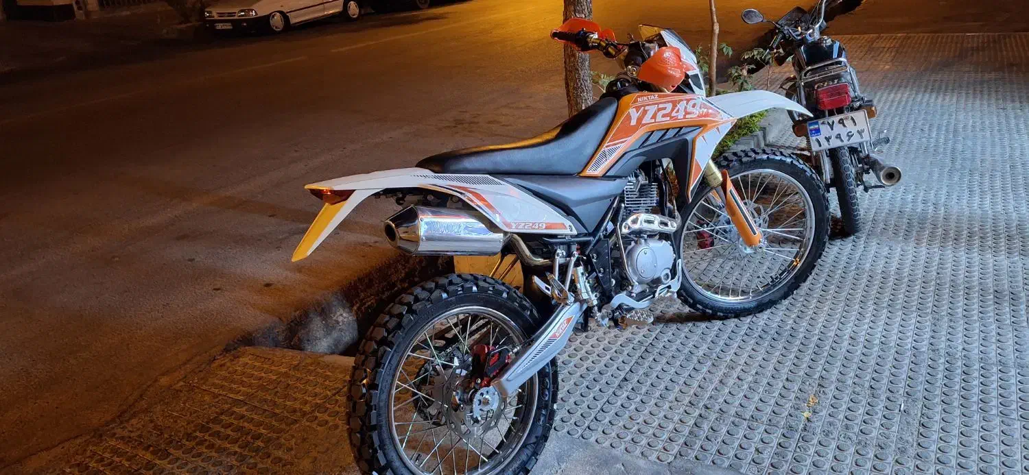 تریل طرح yz نیکتاز250|موتورسیکلت|بیرجند, |دیوار