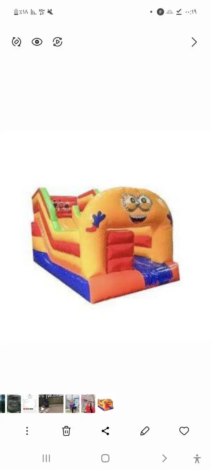 فروش سرسره بادی تمیز و سالم|اسباببازی|بندر گناوه, |دیوار