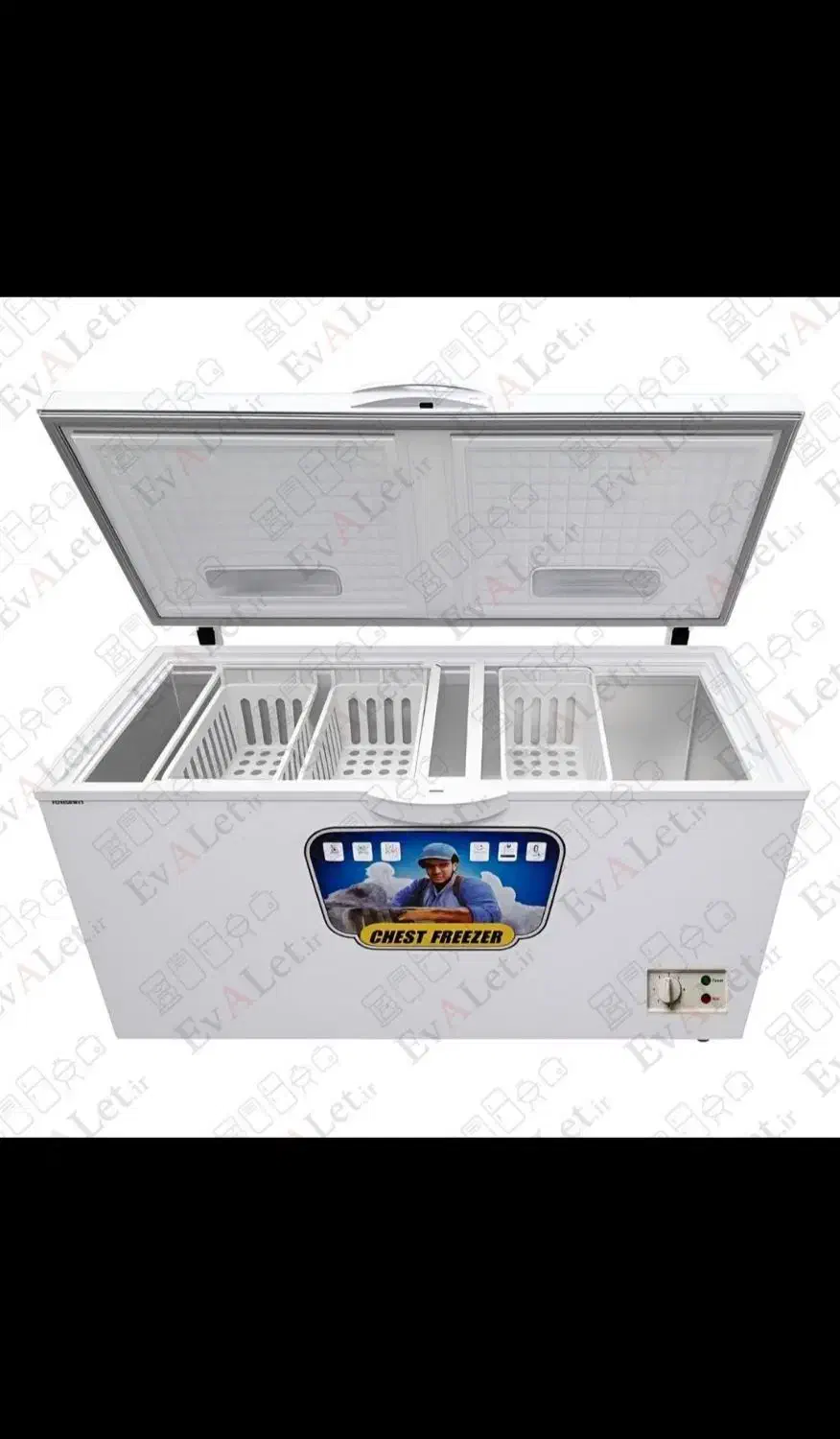 یخچال صندوقی الکتروفام عرض 110با دوسال گارانتی نو|یخچال و فریزر|گنبد کاووس, |دیوار