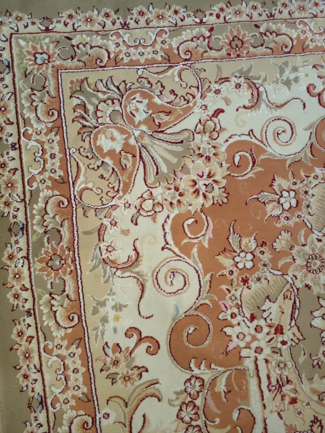 فرش ماشینی دو تخته سالم بدون پارگی و سوختگی|فرش|خوانسار, |دیوار