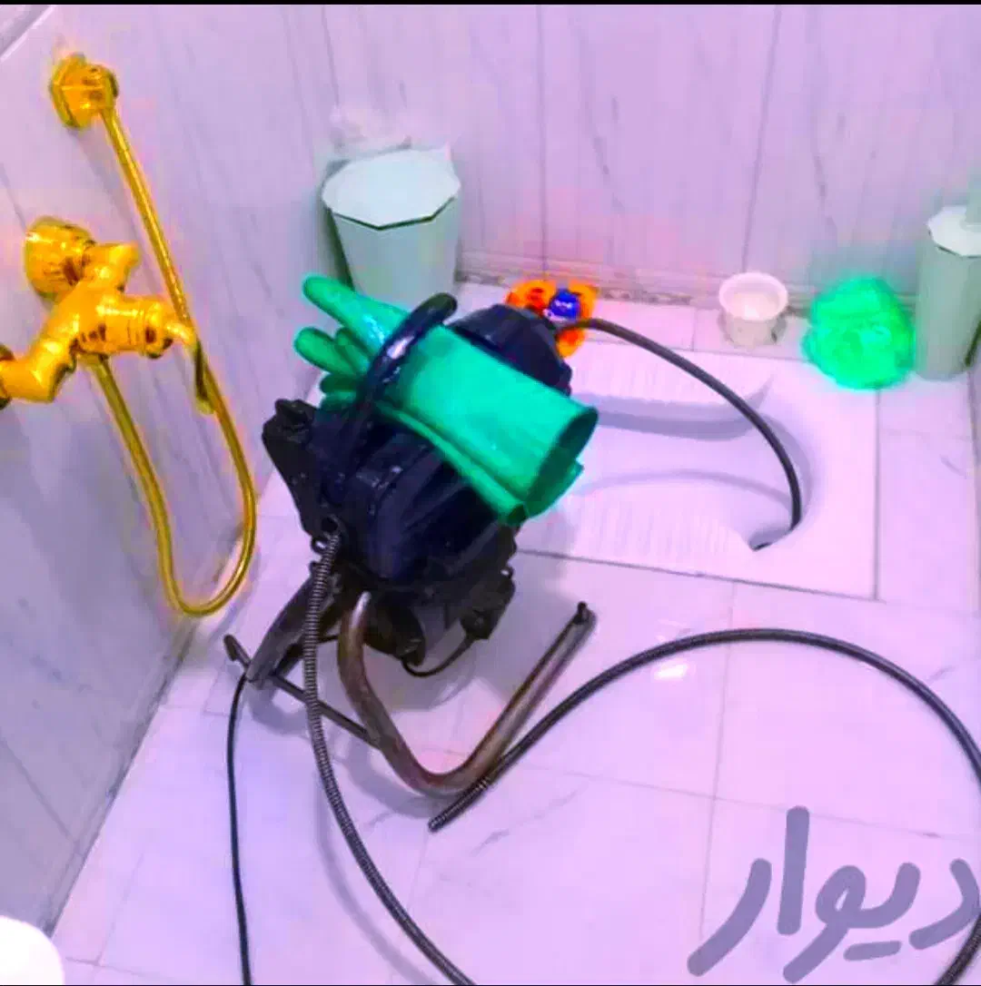 لوله بازکن فنرزنی تخلیه چاه منصف۲۰دقیقه شبانه روزی|خدمات پیشه و مهارت|گرگان, |دیوار