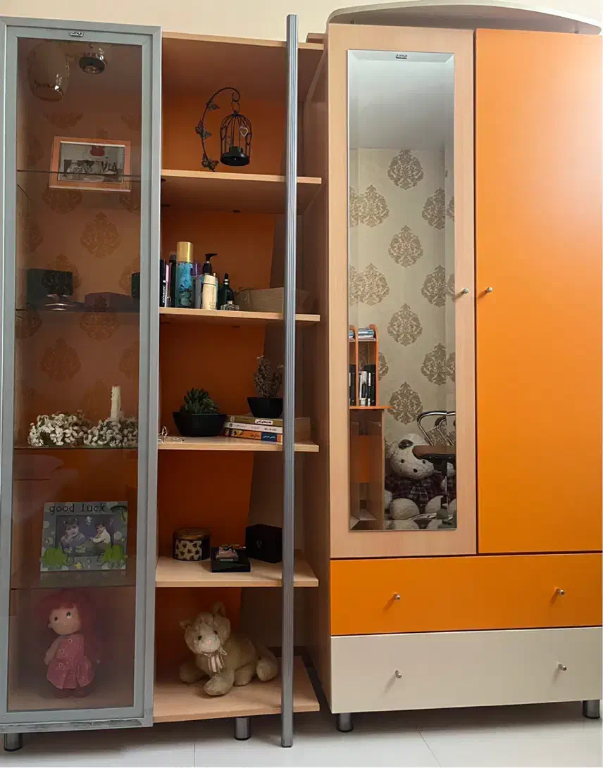 تخت و کمد نوجوان|تخت و سرویس خواب|مشهد, دانشجو|دیوار