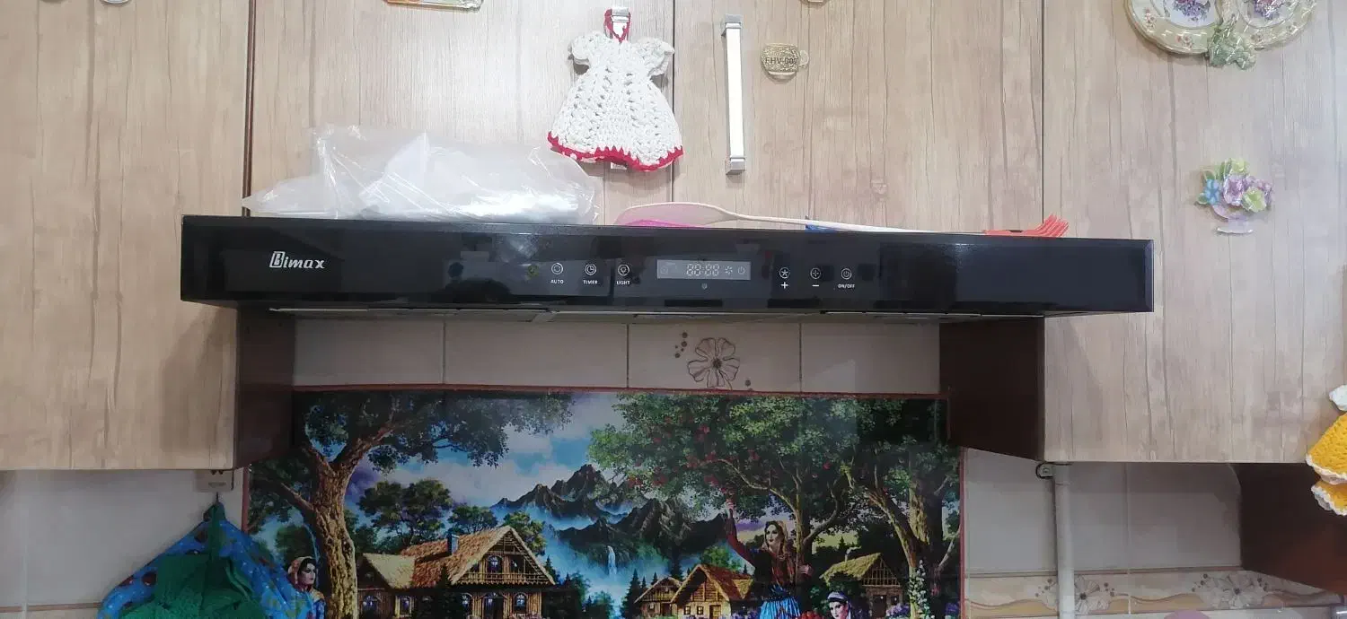 هود بیمکث دو موتوره لمسی سالم در حد نو|هود|کرمان, |دیوار