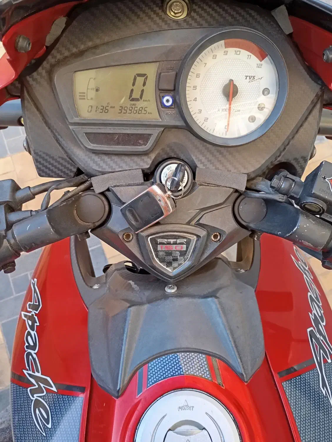 اپاچی ۱۵۰مدل ۹۵تمیز|موتورسیکلت|تربت‌حیدریه, منظر|دیوار