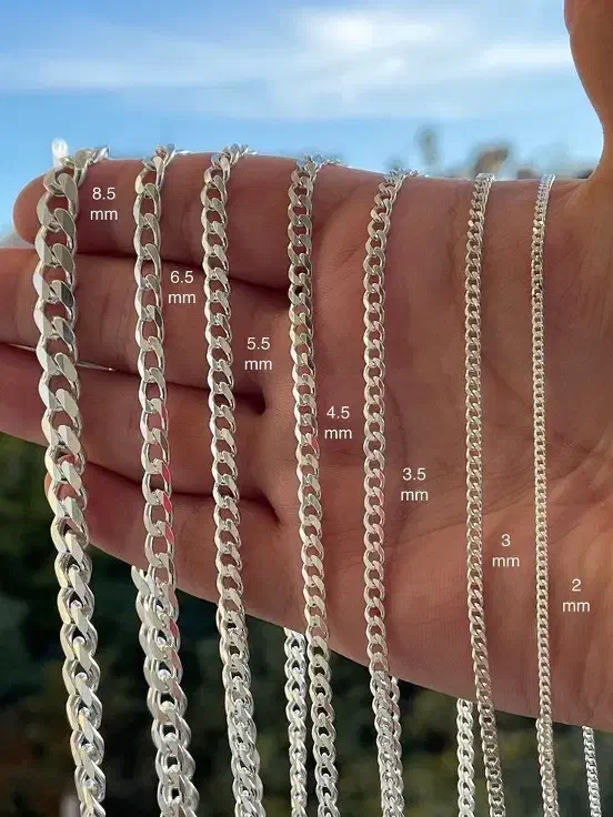 زنجیر نقره مردانه|جواهرات|اراک, |دیوار