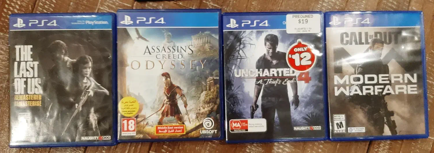 بازی PS4 کم کار و سالم|کنسول، بازی ویدئویی و آنلاین|کرج, گوهردشت|دیوار