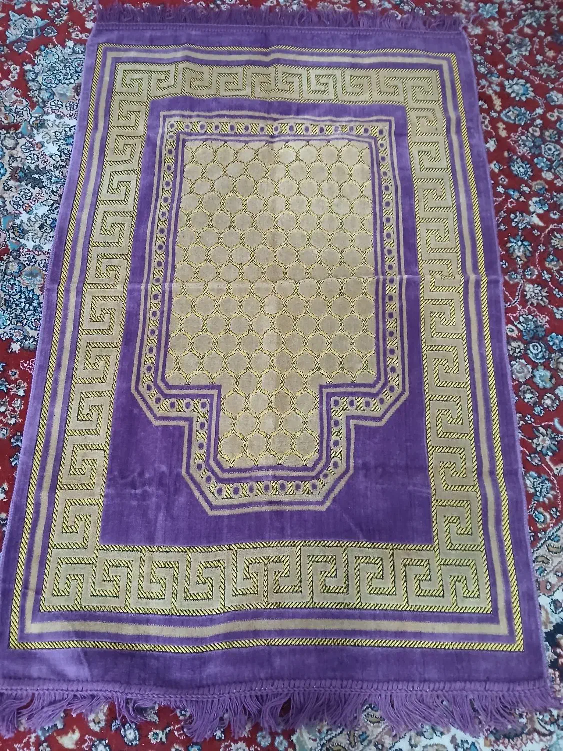 سجاده نماز مخملی|صنایع دستی و سایر لوازم تزئینی|قم, شاه سید علی|دیوار