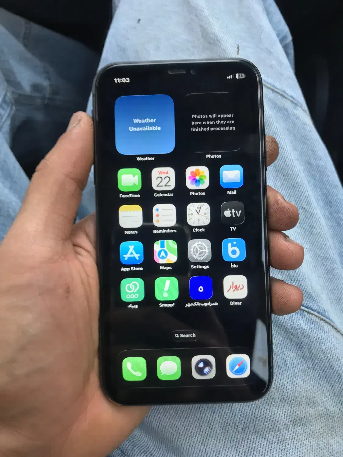 آیفون 11 64GB مشکی LLA|موبایل|کرج, شهرک اوج|دیوار