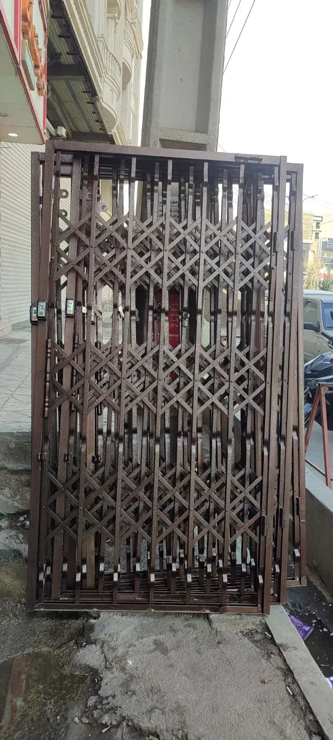 حفاظ درب اکاردونی آکاردیونی اکاردون نرده امنیتی|مصالح و تجهیزات ساختمان|قدس, شهرقدس|دیوار