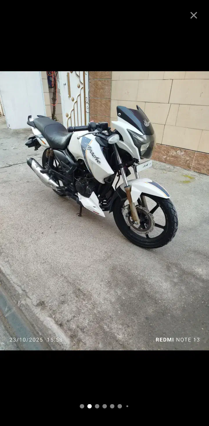 موتور اپاچی 180 درحد|موتورسیکلت|مشهد, قائم|دیوار