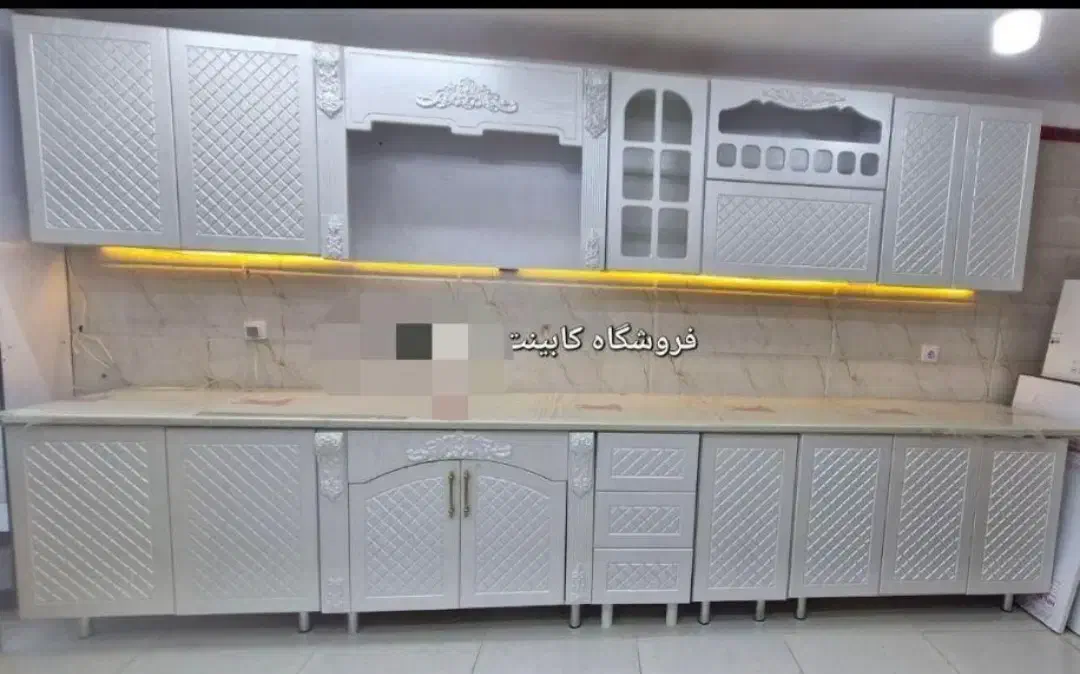 کابینت به همراه دستگیره وپایه ریگلاژی کد282736|مصالح و تجهیزات ساختمان|فومن, |دیوار