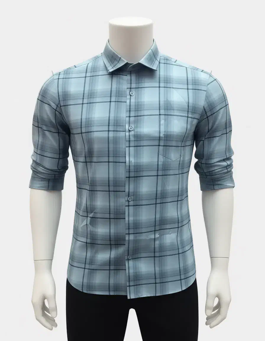 پیراهن مردانه پارچه تترون عمدهای و تکی|لباس|قم, تولید دارو و یخچال|دیوار