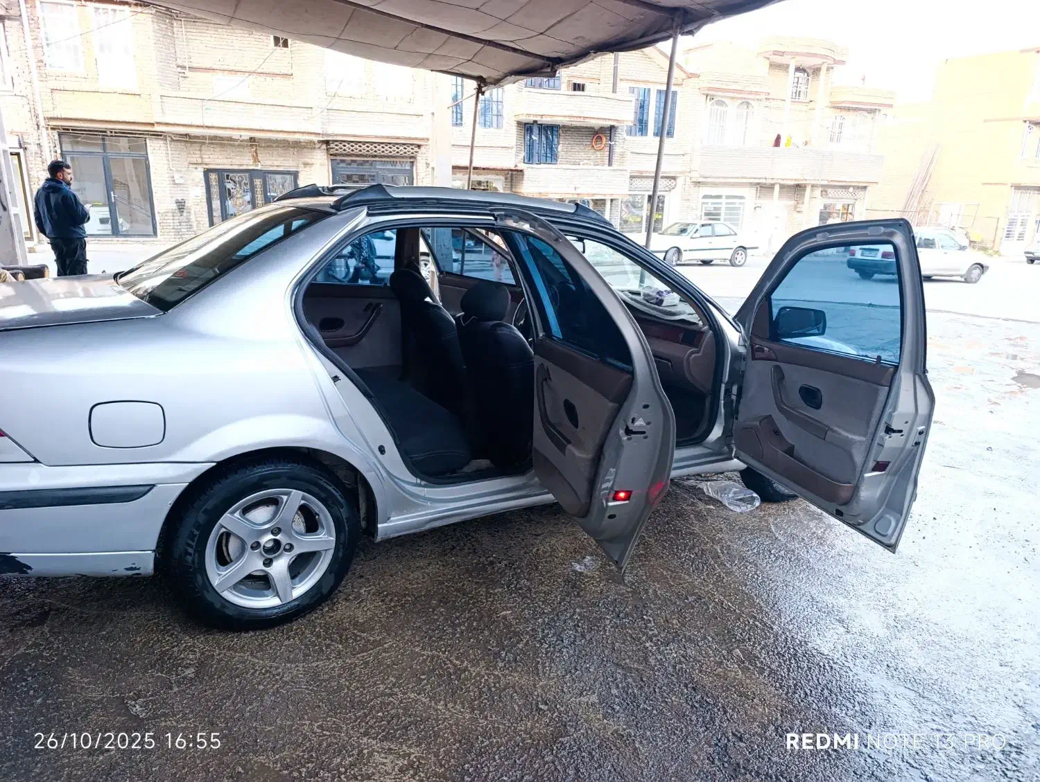 سمند 84دوگانه کارخانه سه تکه رنگ|خودرو سواری و وانت|ارومیه, |دیوار