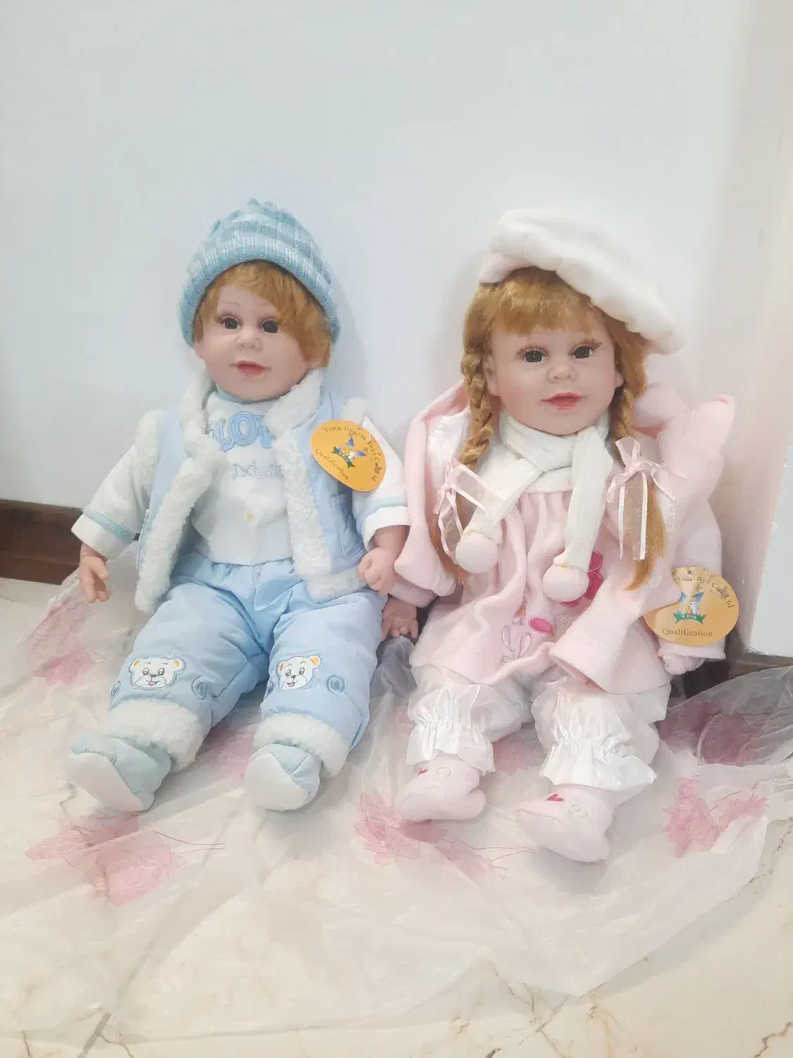 عروسک دوقلو|اسباببازی بچه|اصفهان, دوطفلان|دیوار