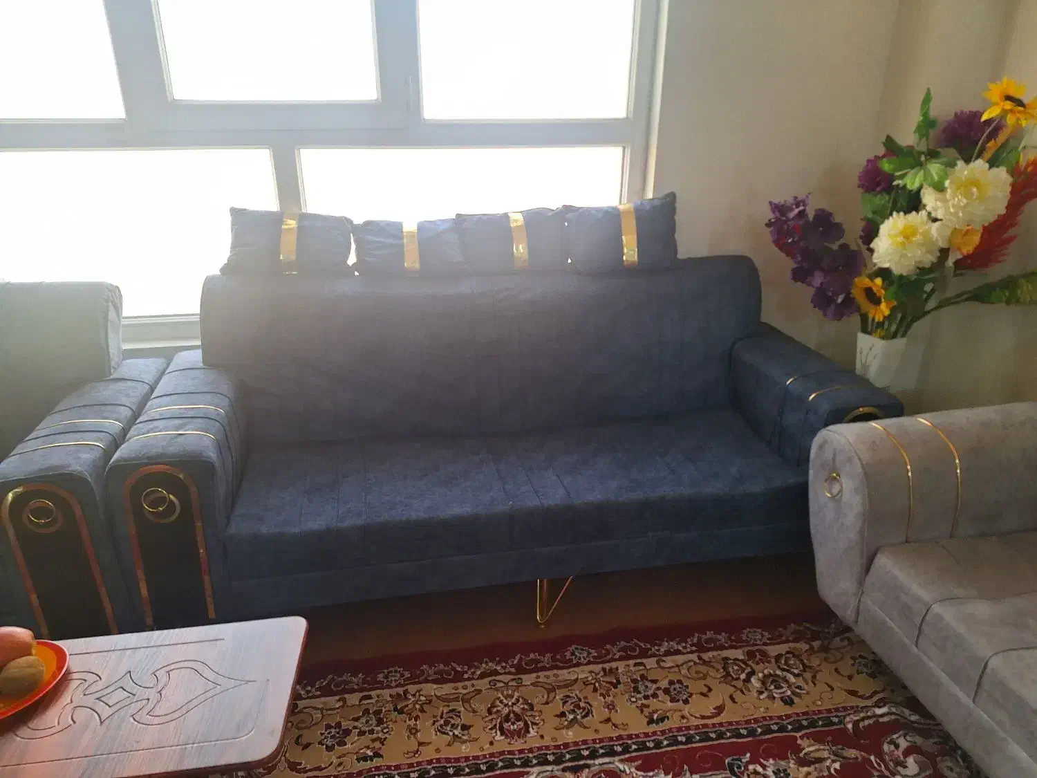 مبل خیلی تمیز وسالم|مبلمان خانگی و میز عسلی|اهواز, نادری|دیوار