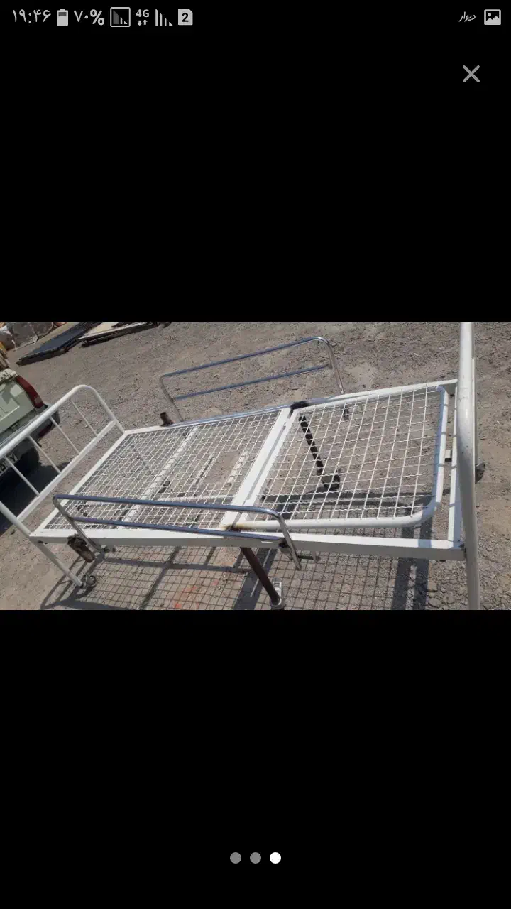 تخت بیمارستانی با تشک|تخت و سرویس خواب|ارومیه, |دیوار