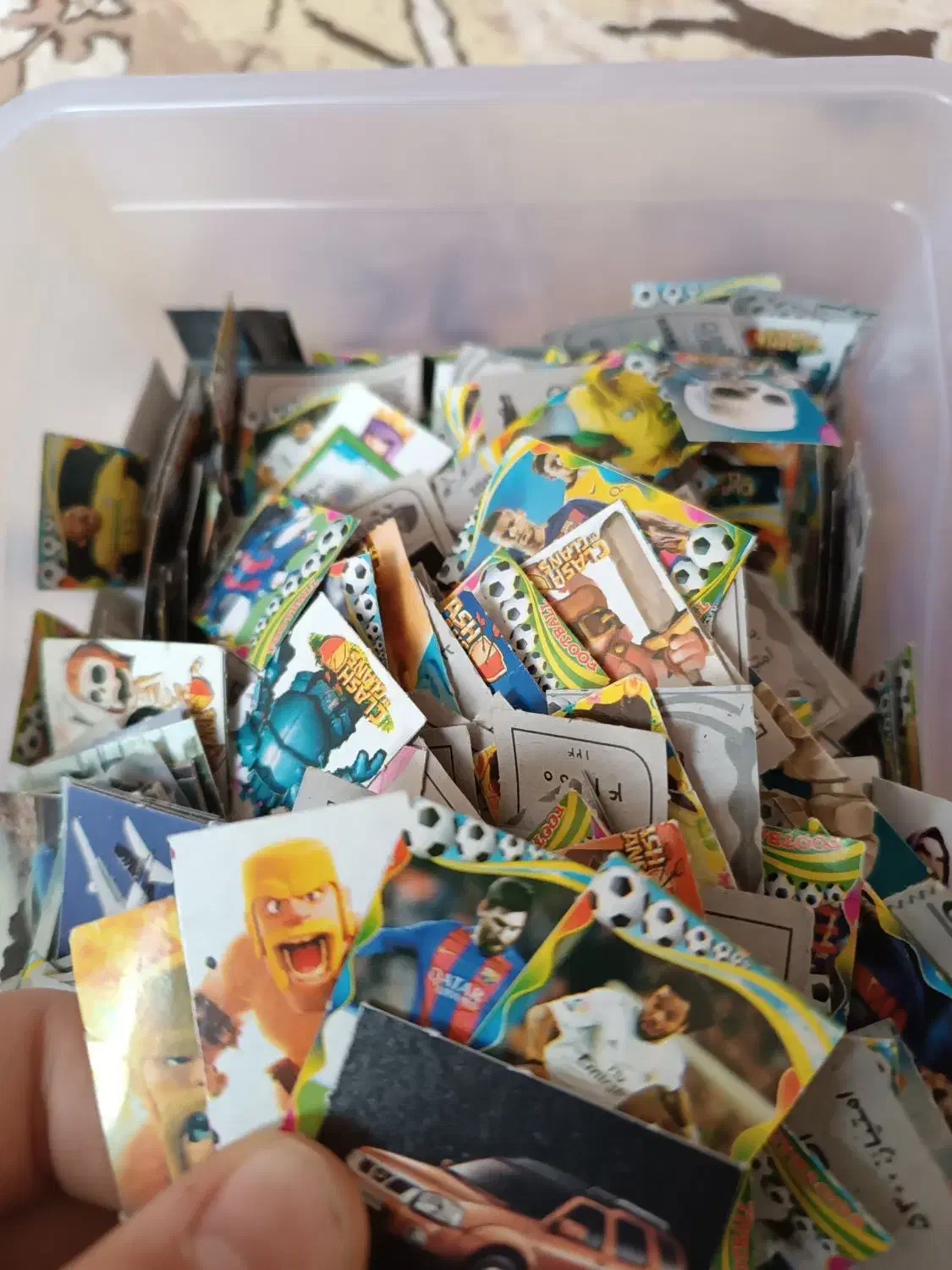 ۵۰۰ عدد کارت بازی کلکسیونی|اسباب‌بازی بچه|شهریار, شهریار|دیوار