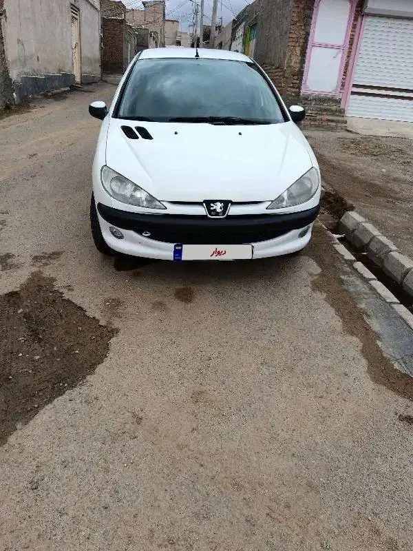 206سفید ۸۹فرانسه عتیقه|خودرو سواری و وانت|پاکدشت, پاکدشت (مامازند)|دیوار