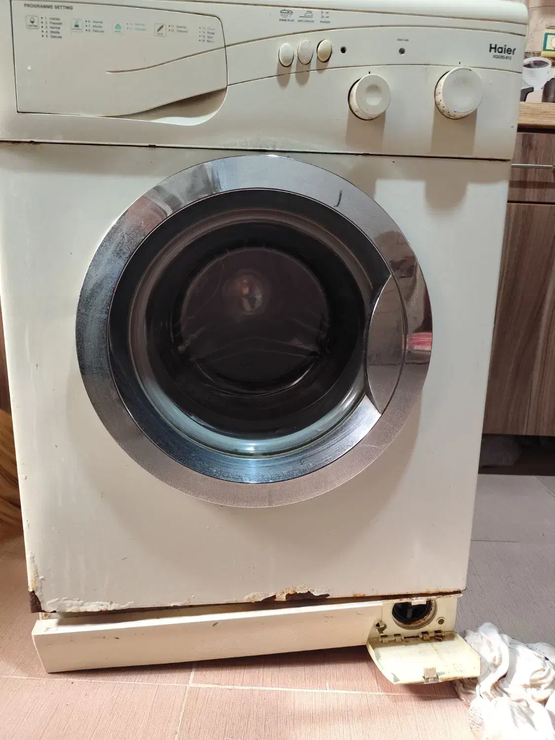 لباسشویی هایر|ماشین لباسشویی و خشککن لباس|شفت, |دیوار