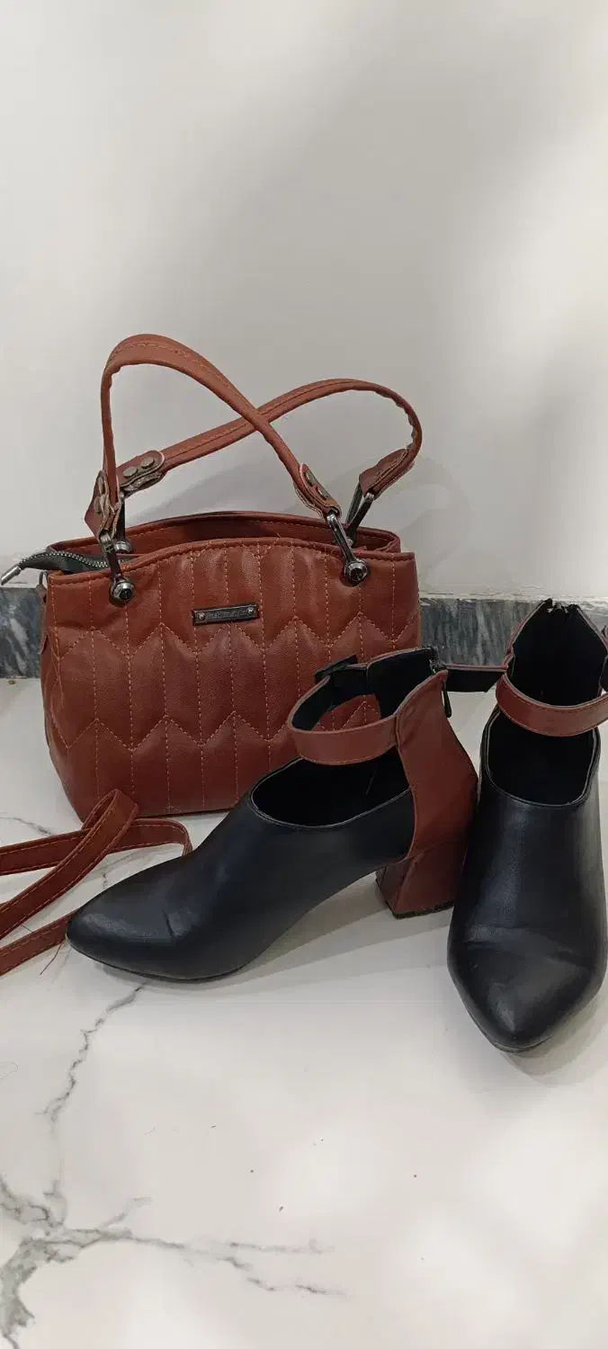 ست کیف و کفش سایز ۳۹|کیف، کفش، کمربند|همدان, |دیوار