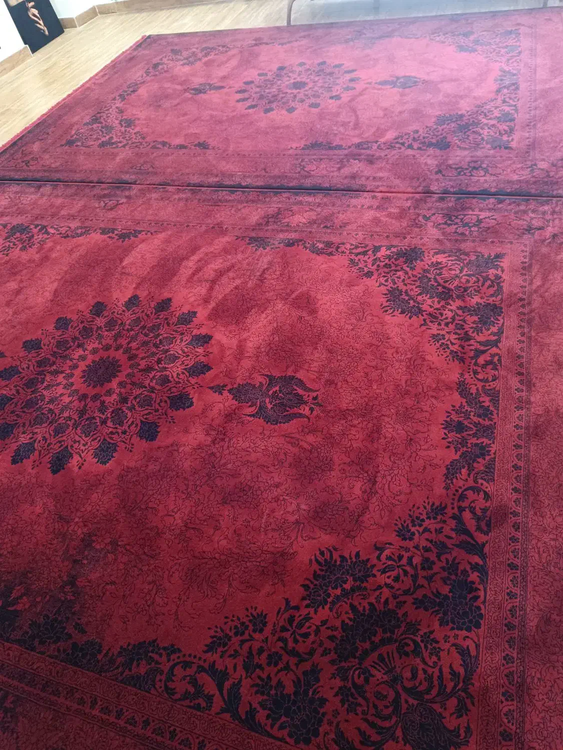 فرش 9 متری نگین|فرش|گرگان, |دیوار