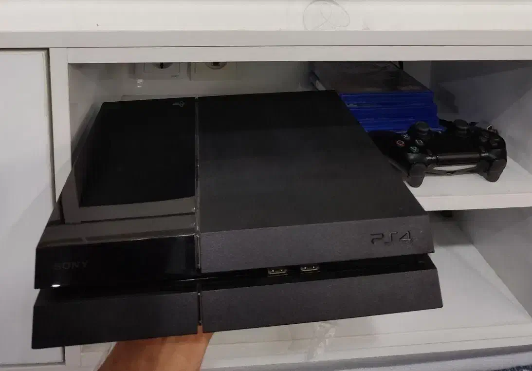 ps4 فت ۵۰۰ به همراه هدست شارژر دسته و بازی|کنسول، بازی ویدئویی و آنلاین|اهواز, سپیدار|دیوار