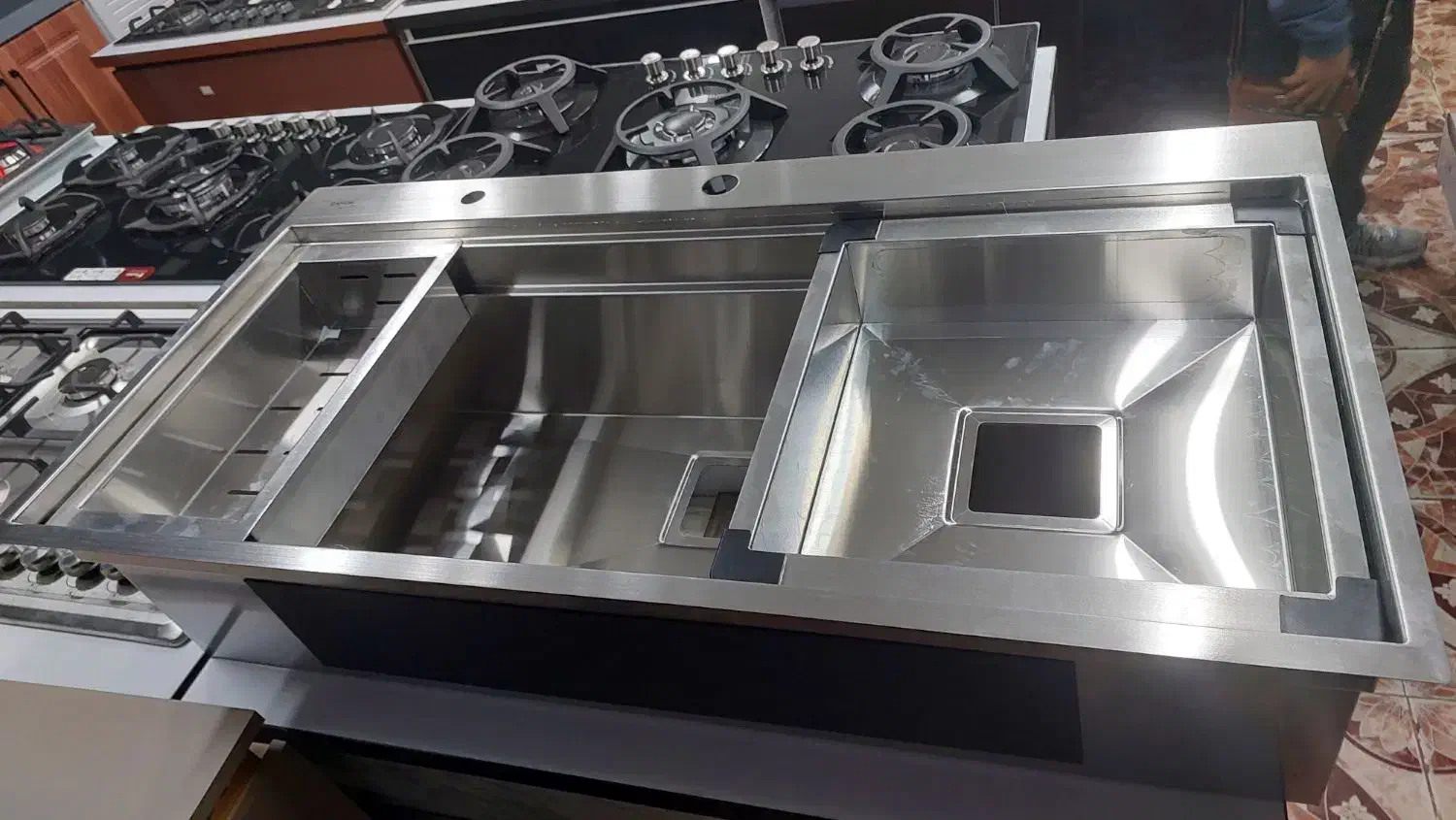 ظرفشویی باکسی ۱ متری استیل خالص(چک|مصالح و تجهیزات ساختمان|ملایر, |دیوار