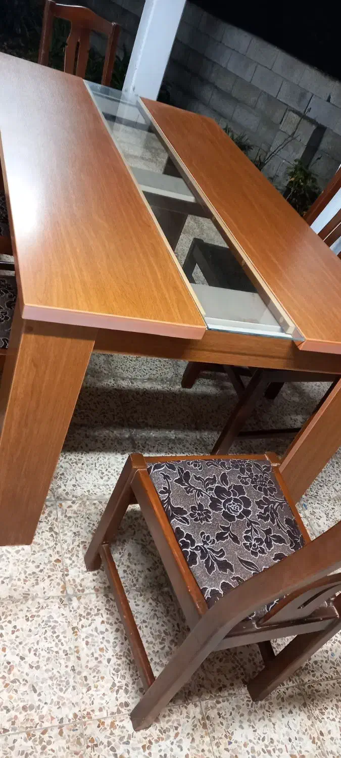 میز نهار خوری|میز و صندلی غذاخوری|تنکابن, |دیوار