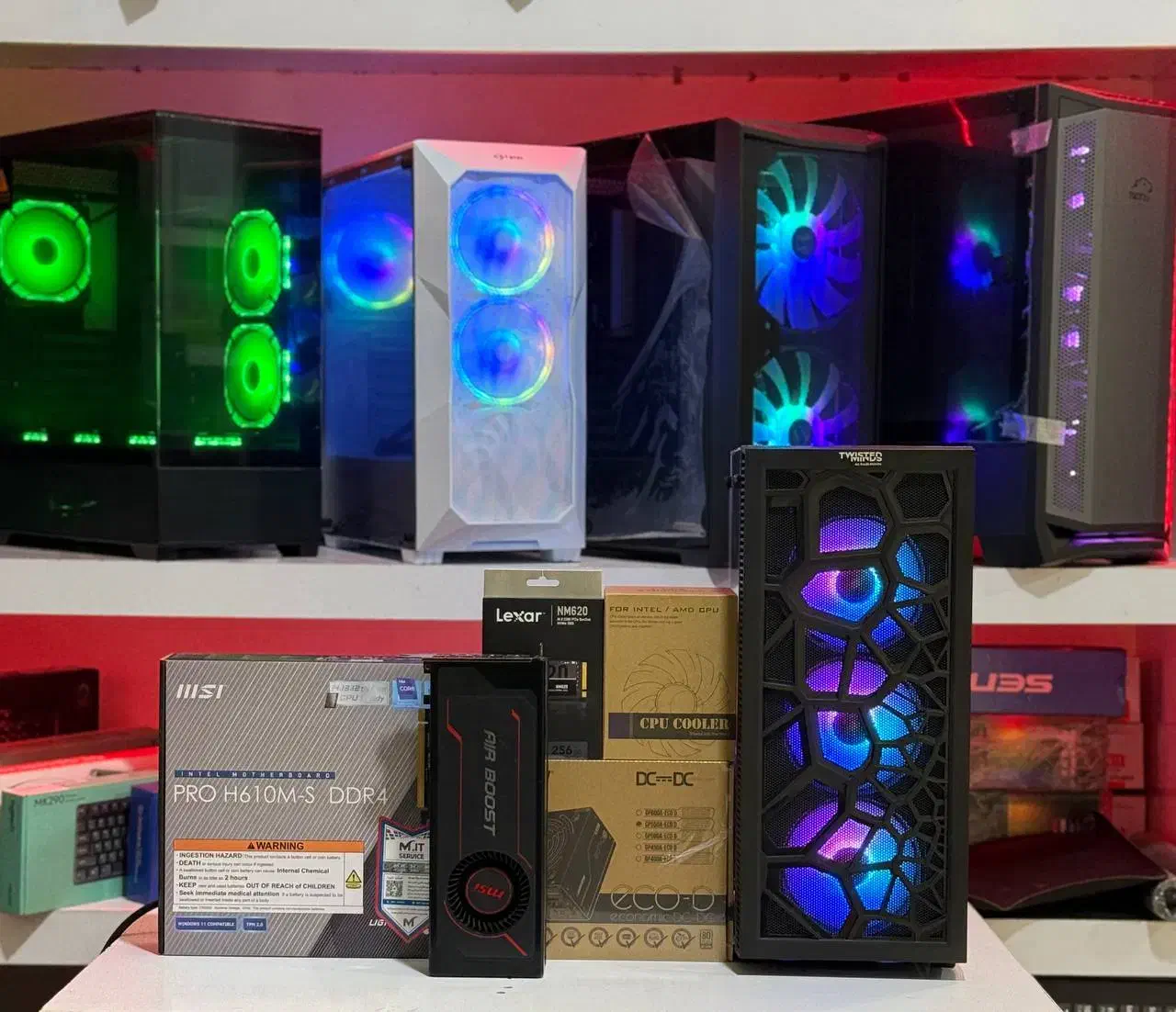 سیستم گیمینگ حرفه ای نسل ۱۲گرافیکVEGA 56 قدرتمند|رایانه رومیزی|مشهد, آبکوه|دیوار