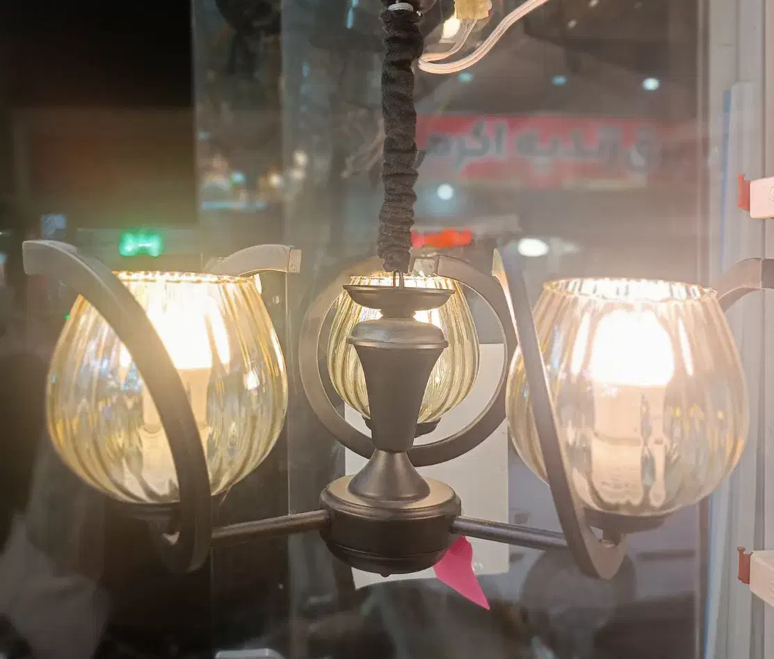 آو.یز سالن مدل فنری|لوستر و چراغ آویز|شیراز, گلکوب|دیوار