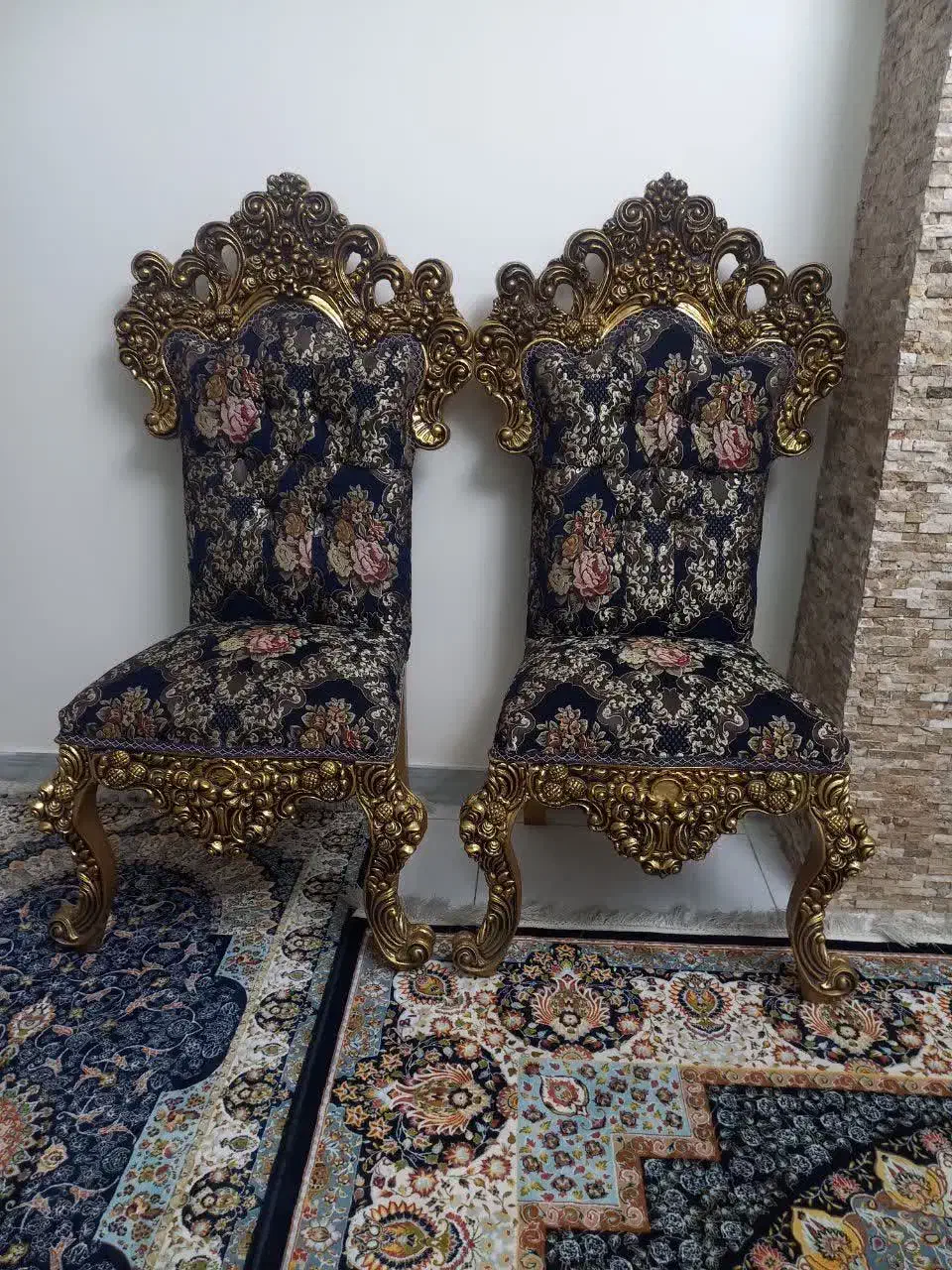 مبل سلطنتی 9نفره|مبلمان خانگی و میز عسلی|باقرشهر, |دیوار