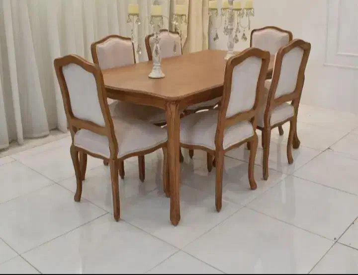 میز نهار خوری فرانسوی|میز و صندلی غذاخوری|مشهد, رده|دیوار