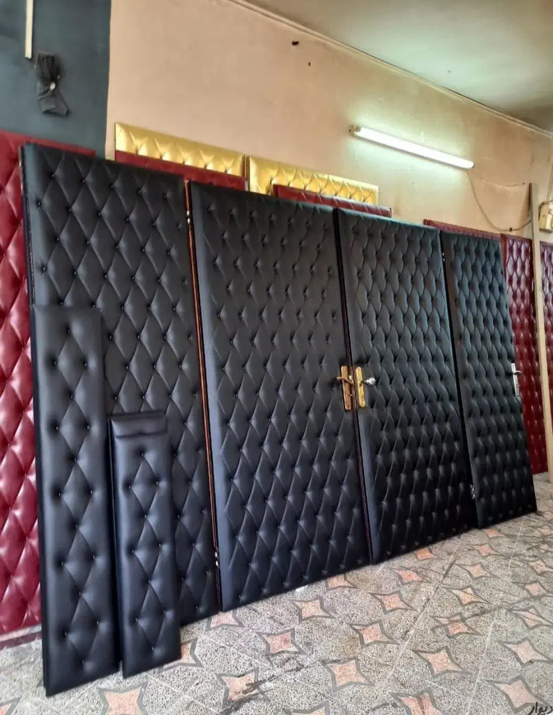 ساخت درب چوبی،اکوستیک وعایق (صدا و صداگیری)|خدمات پیشه و مهارت|چهاردانگه (تهران), |دیوار