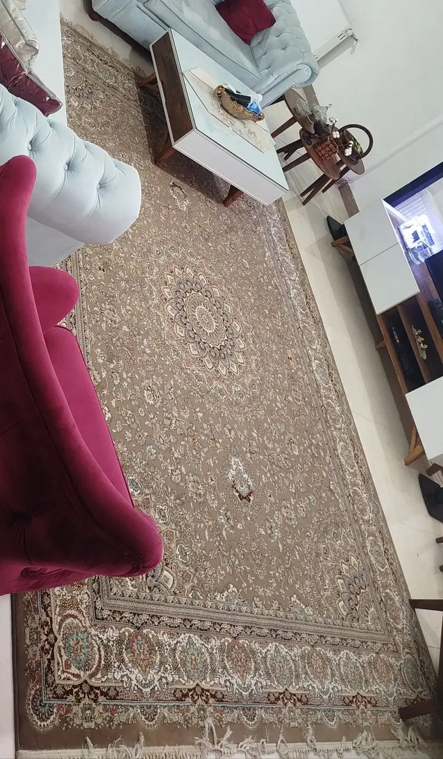 فرش9متری700شانه تمیز|فرش|سیاهکل, |دیوار