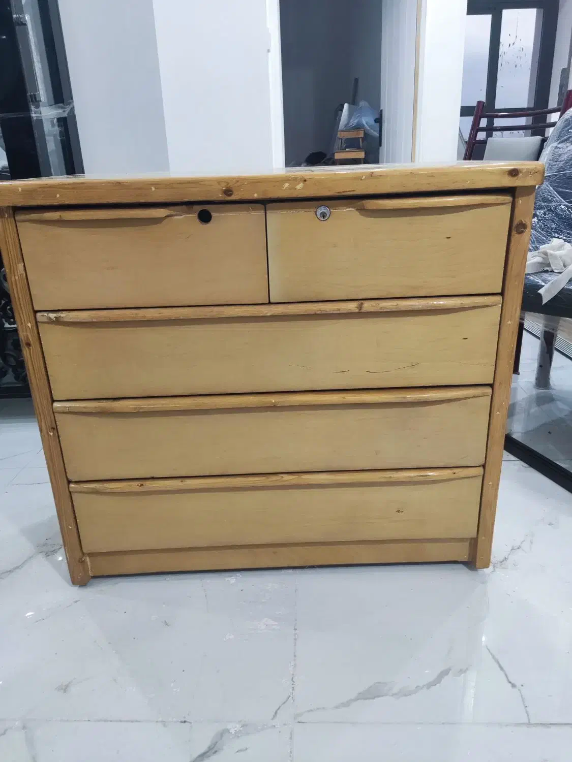 دراور با چوب روس|جاکفشی، کمد، دراور|بجنورد, |دیوار