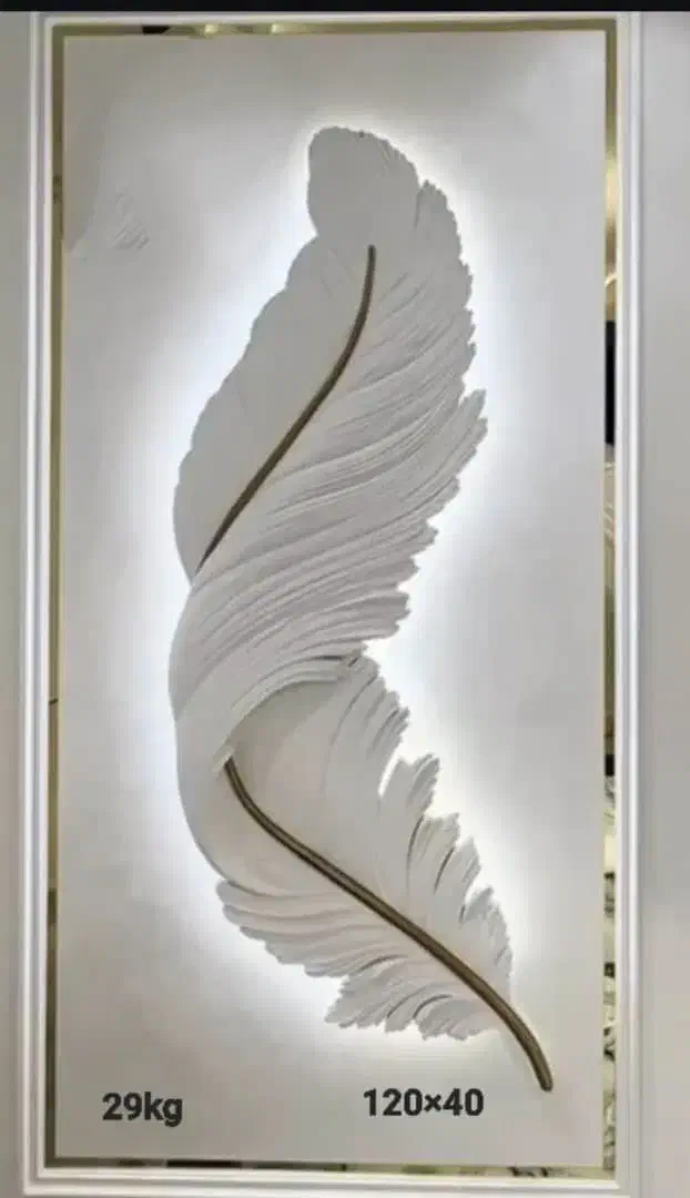 تابلو برگ و یا پر بزرگ|تابلو، نقاشی، عکس|تبریز, |دیوار