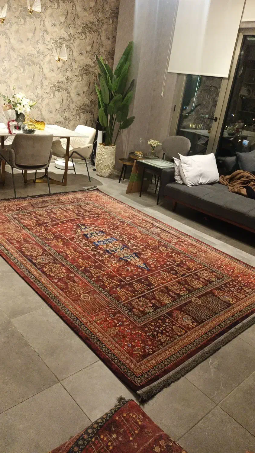 فرش|فرش|کیش, |دیوار