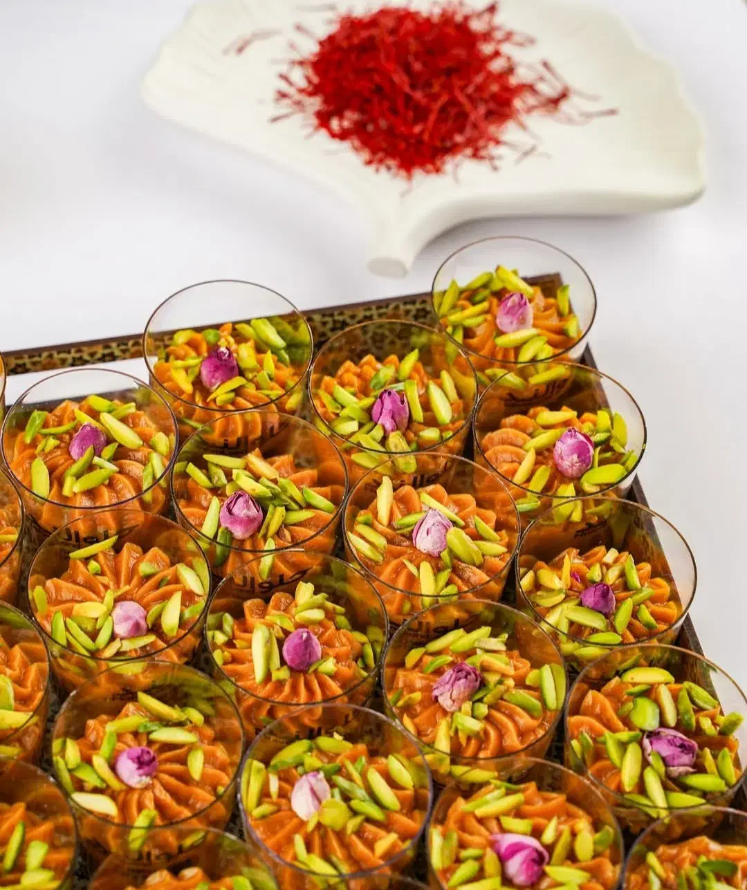 کاپ حلوا عربی و خرما مجلسی تزیین شده مجالس|خدمات پذیرایی، مراسم|قم, حنیف نژاد|دیوار