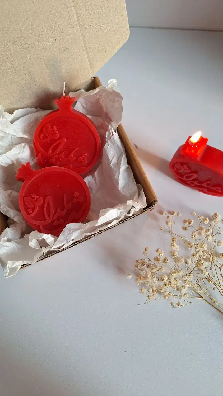 شمع های یلدایی|صنایع دستی و سایر لوازم تزئینی|الوند, |دیوار