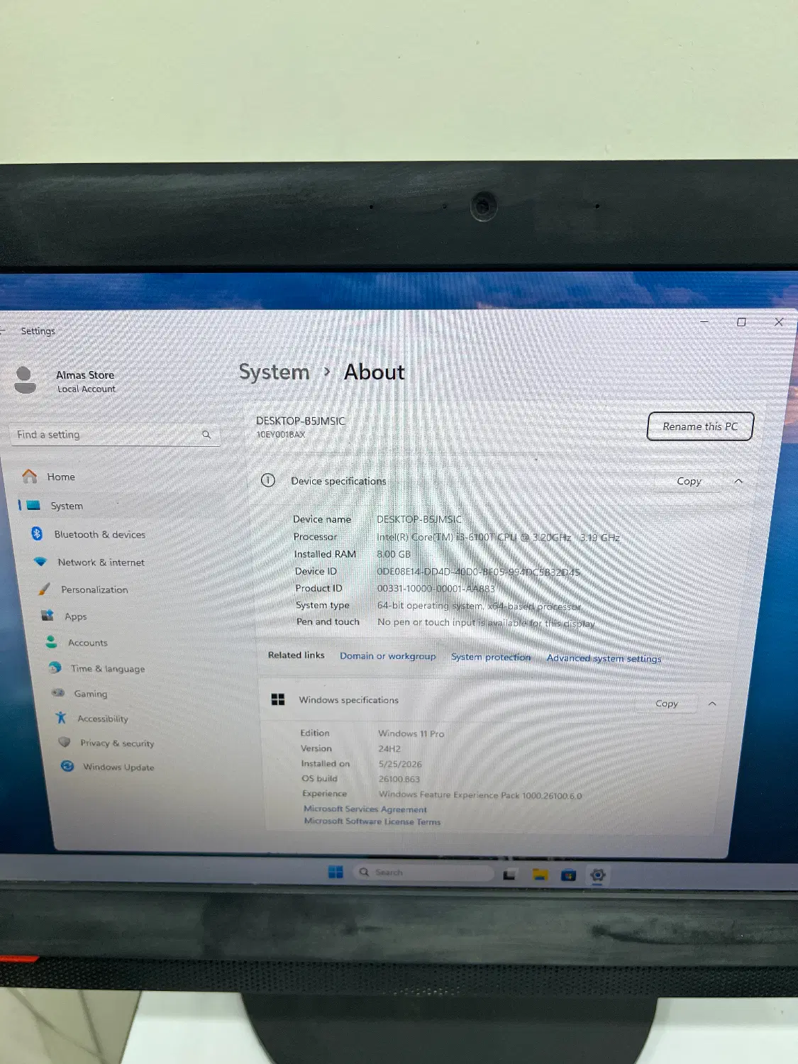 All In One Lenovo ThinkCentre ۲۴ اینچ|رایانه رومیزی|تهران, جنتآباد جنوبی|دیوار