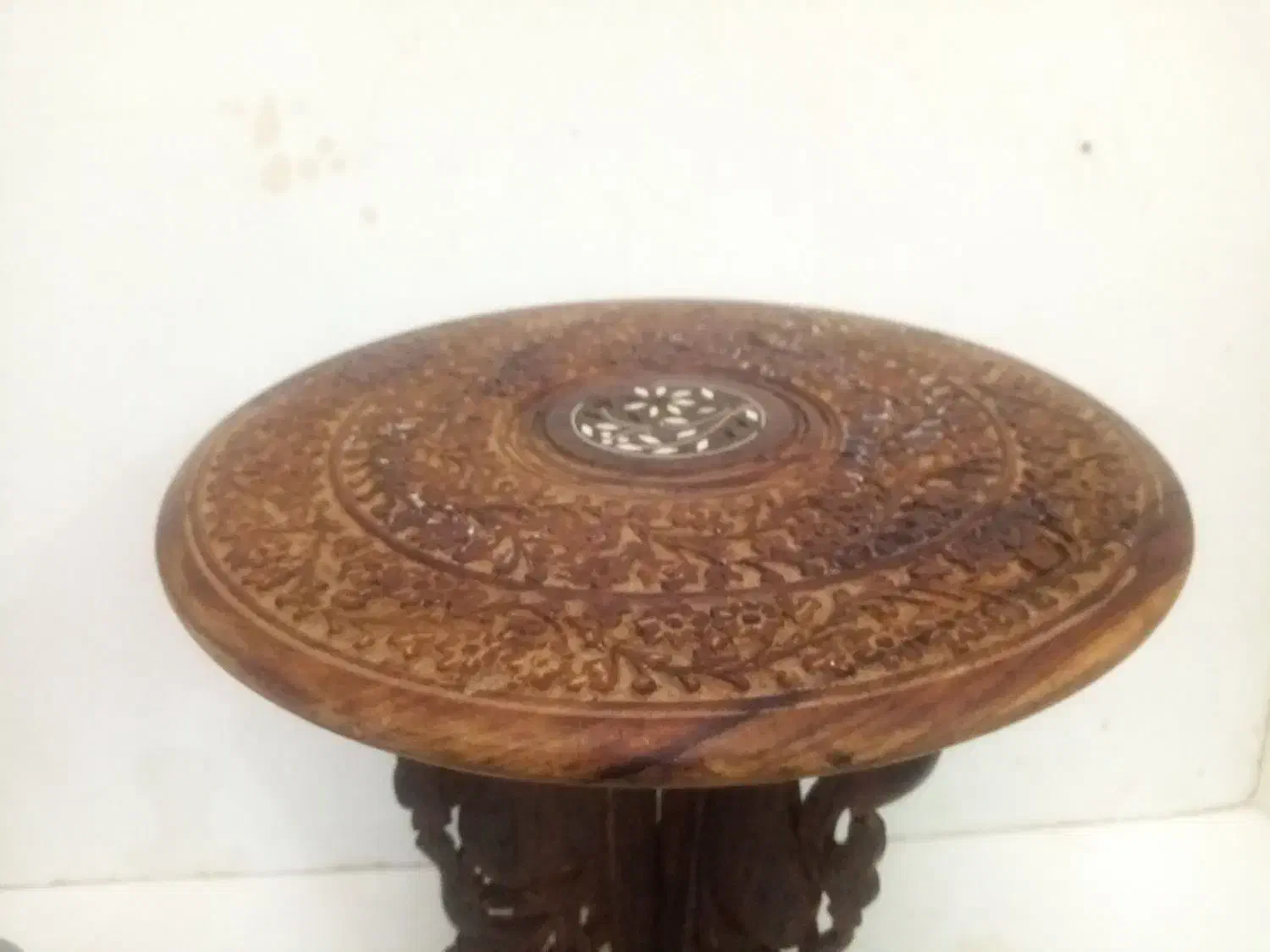 میز چوبی هندی قدیمی|کلکسیون اشیاء عتیقه|فولادشهر, مسکن مهر فولادشهر|دیوار