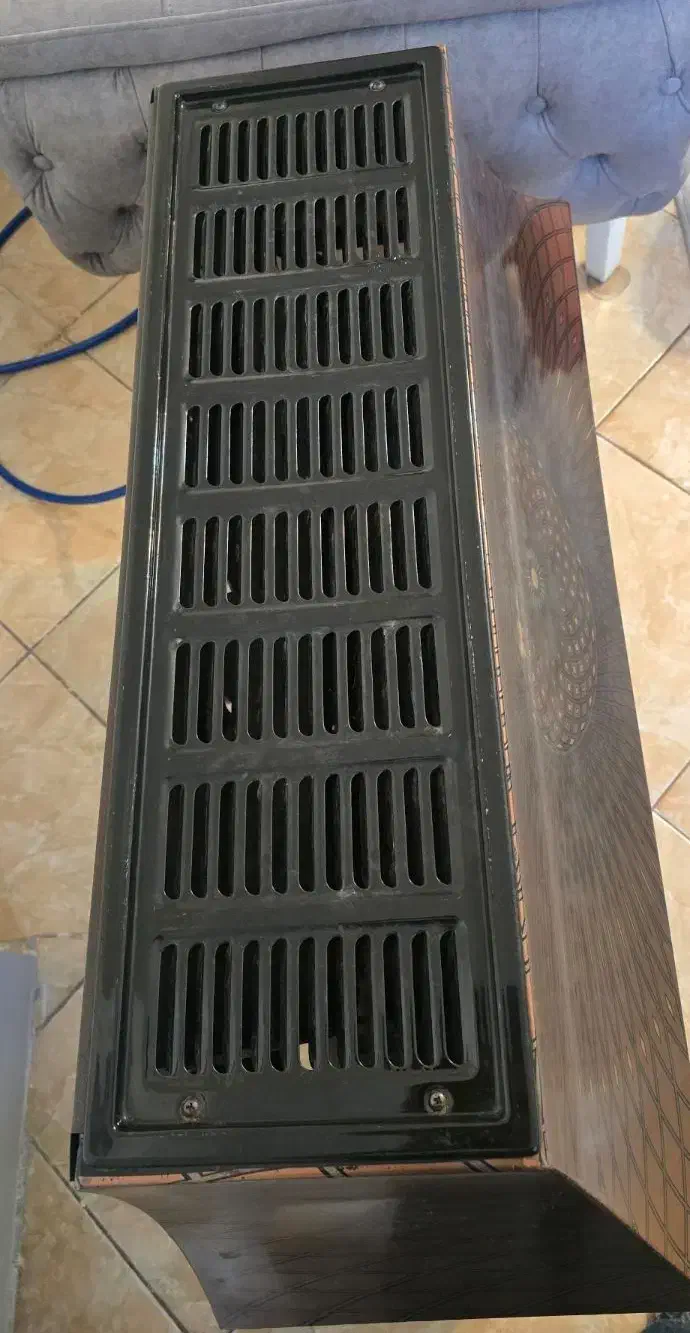 بخاری شومینه ای سایزبزرگ درحدنو مارک آدُنیس|بخاری، هیتر، شومینه|شاهینشهر, نظامی|دیوار