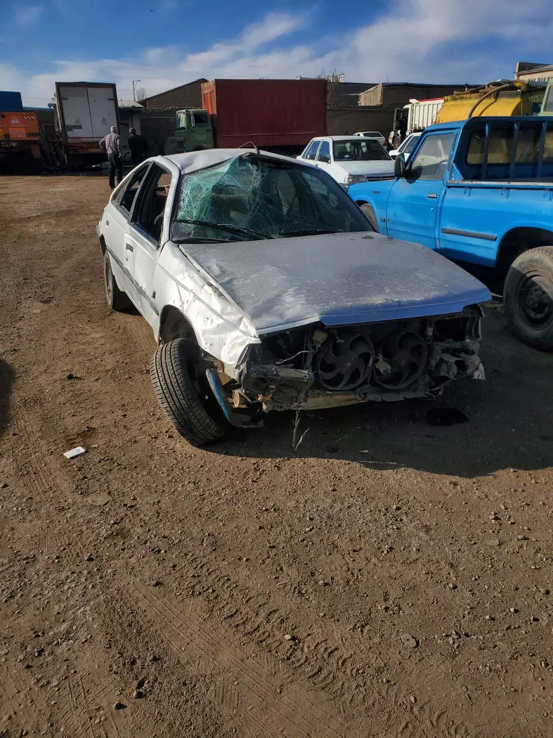 پژو ۴۰۵ تصادفی مدل ۱۳۸۷|خودرو سواری و وانت|زنجان, |دیوار